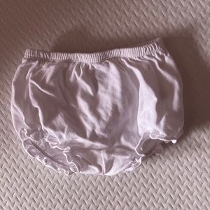 White diaper shorts